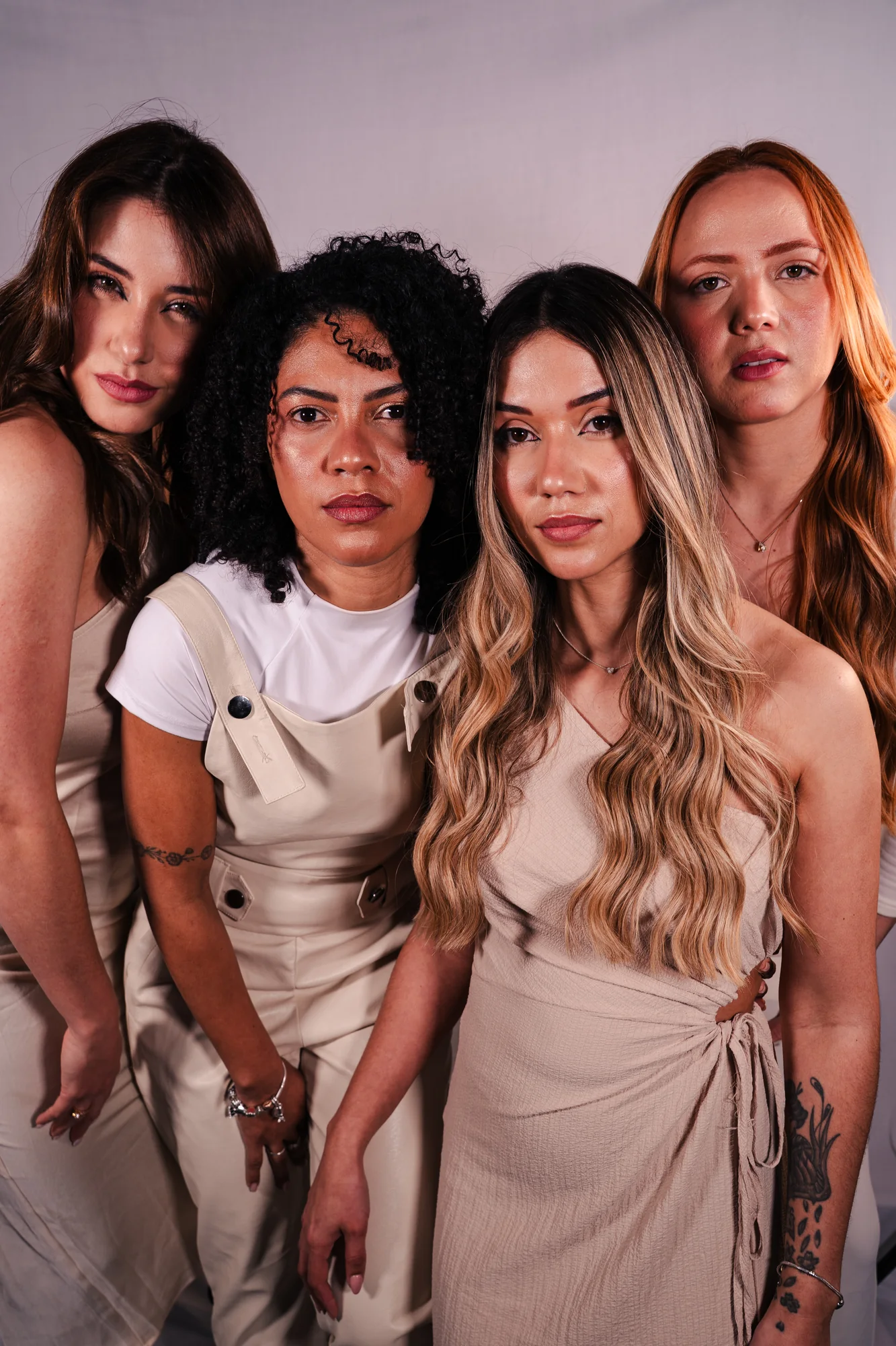 Group portrait of Hair Tonic campaign models